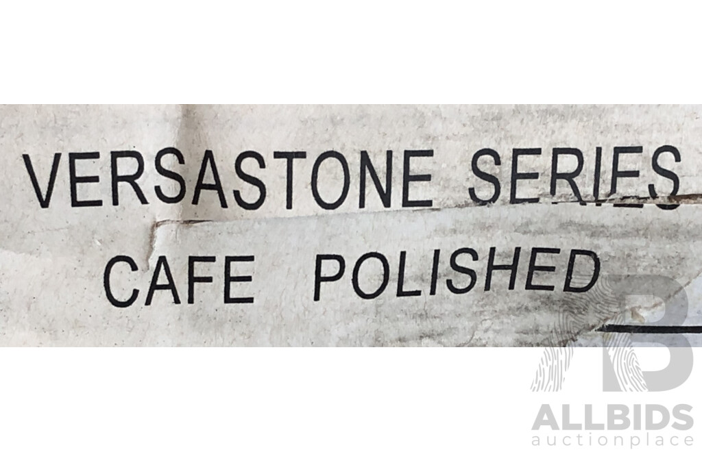 Verastone Cafe Polished 600mm X 600mm Porcelain Floor & Wall Tiles - 15.84m2 - Brand New - ORP $871.20