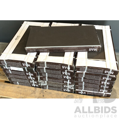 Max Novacasa Brown Vision 300mm X 600mm Porcelain Floor & Wall Tiles - 19.44m2 - Brand New - ORP $1263.60