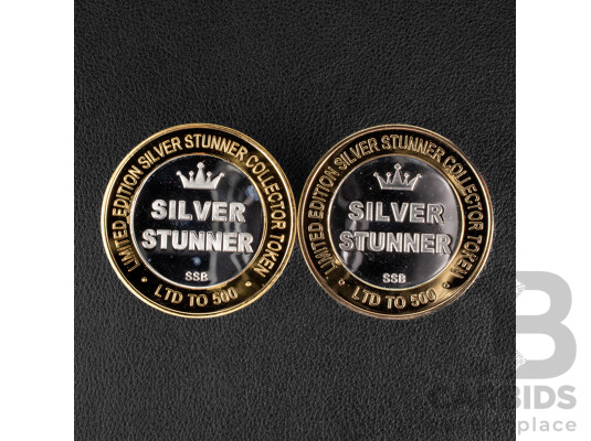 Silver Stunner Holden Torana SLR 5000 and A9X Collector Tokens