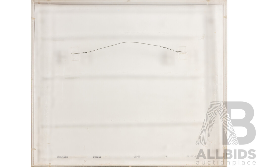 Antique English 18th Century Tripartite Indenture, Dated June 2, 1712, Ink on Parchment Paper with Pair of Wax Seals, 55H x 64W cm (frame dimensions)