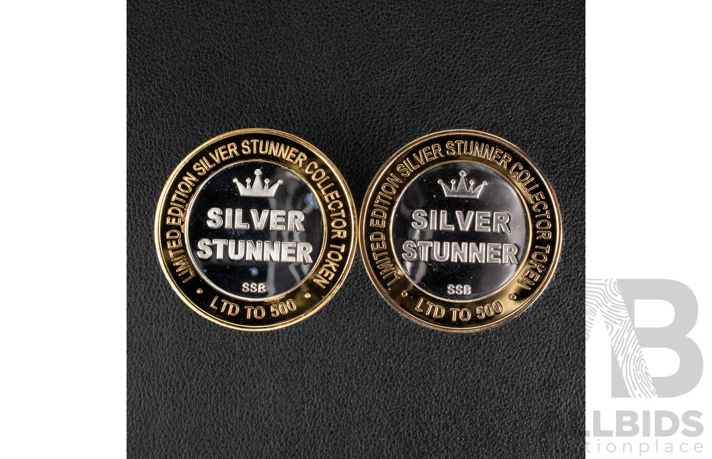 Silver Stunner Holden Torana SLR 5000 and A9X Collector Tokens
