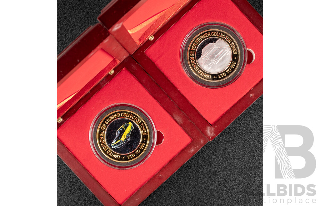 Silver Stunner Holden Torana SLR 5000 and A9X Collector Tokens