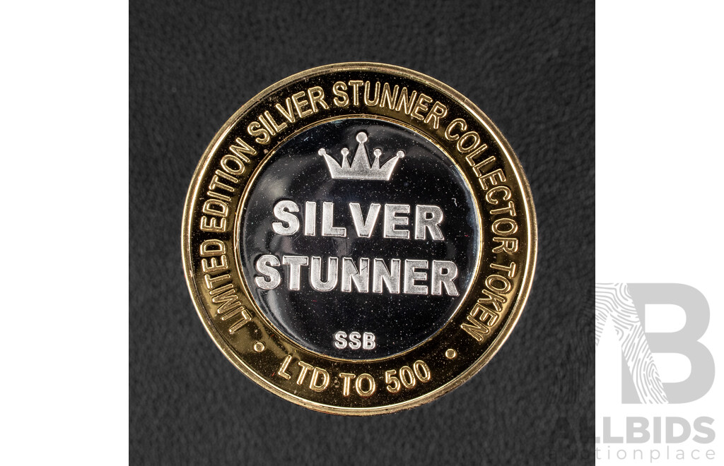 Silver Stunner Ford Falcon Collector Token