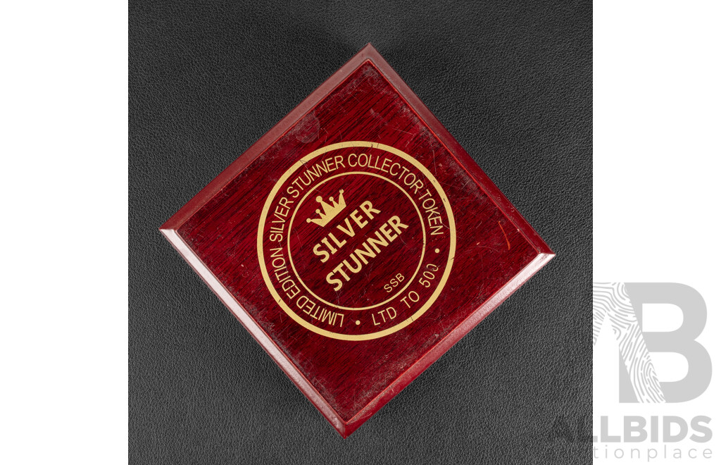 Silver Stunner Ford Falcon Collector Token