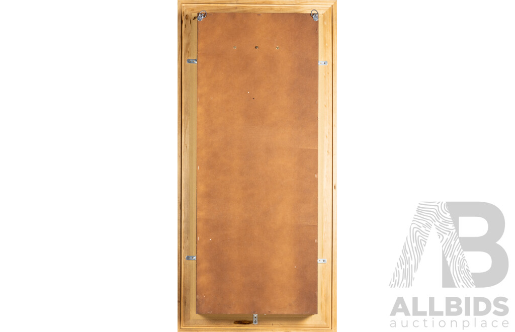 Sir Donald Bradman Signed Cricket Bat Display, The Bradman Collection