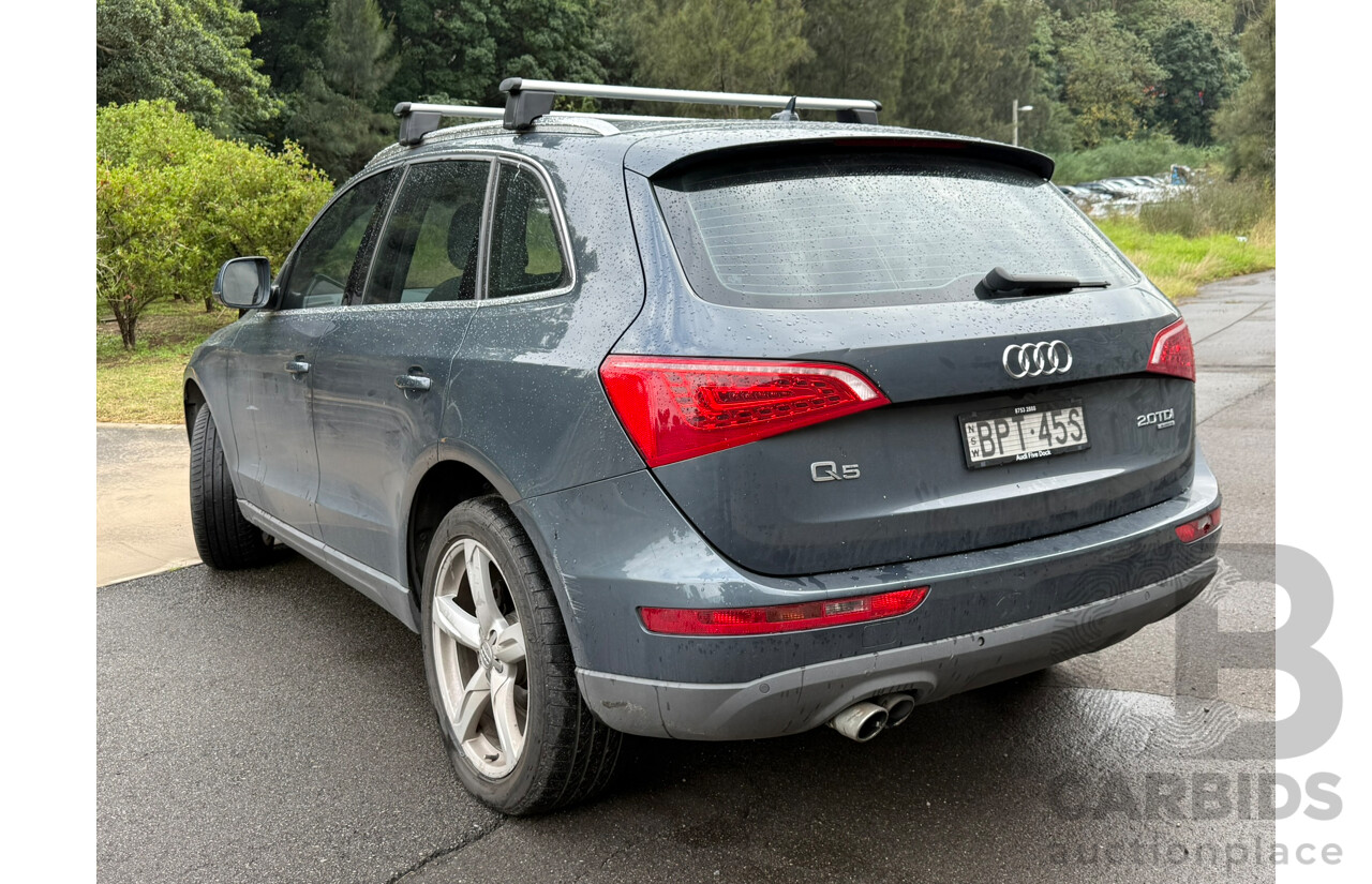 07/2010 Audi Q5 2.0 TDI QUATTRO AWD 8R MY10 4D Wagon Grey Turbo Diesel 2.0L