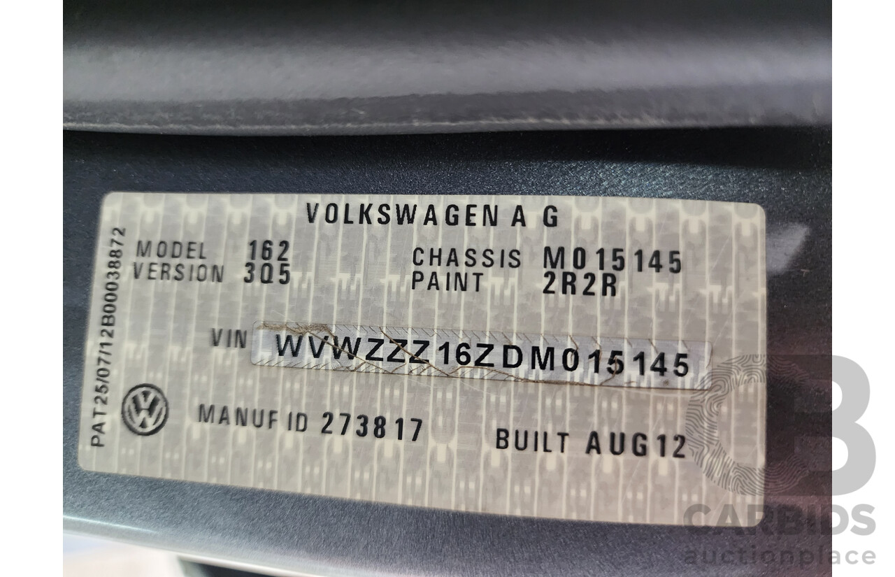 10/2012 Volkswagen Jetta 118 TSI Comfortline 1KM MY13 4d Sedan Grey 1.4L