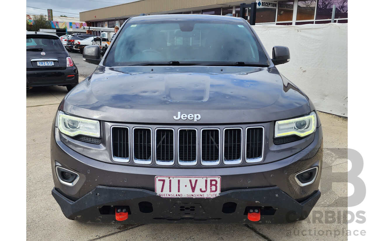 11/2014 Jeep Grand Cherokee Limited (4x4) WK MY15 4d Wagon Grey 3.0L