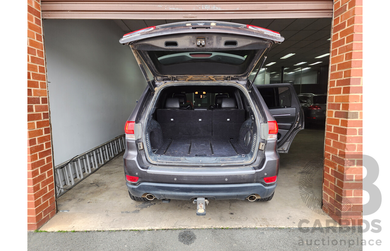 11/2014 Jeep Grand Cherokee Limited (4x4) WK MY15 4d Wagon Grey 3.0L