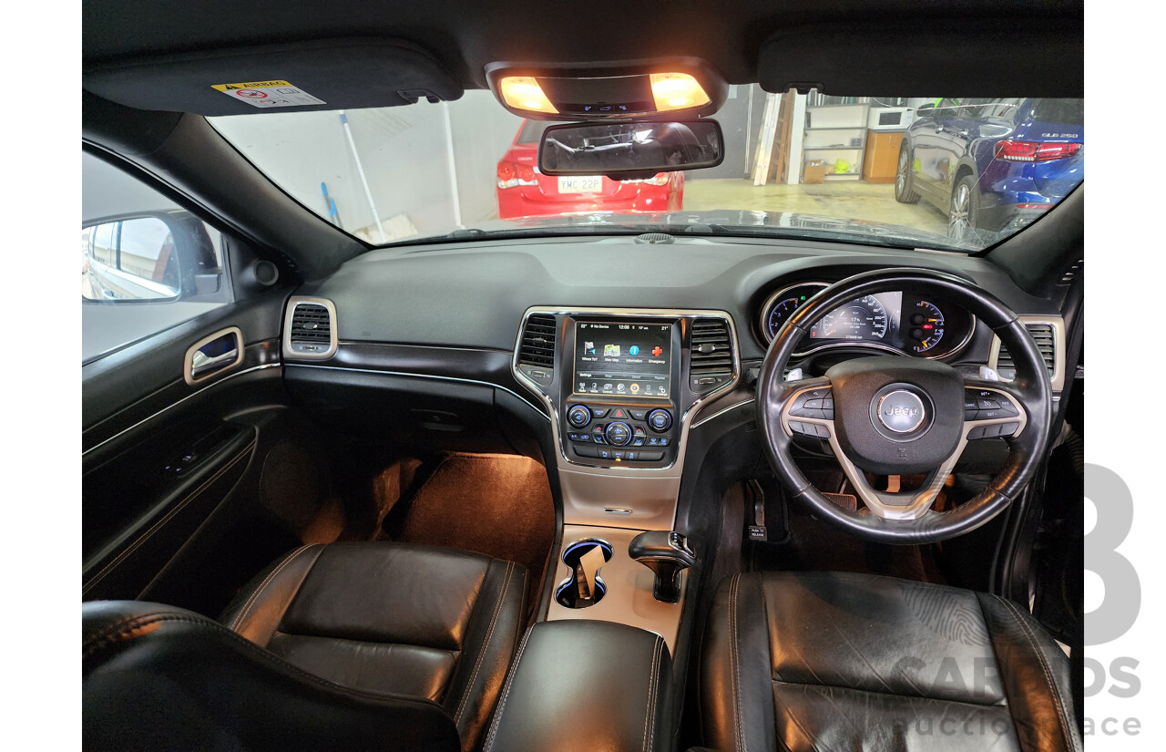 11/2014 Jeep Grand Cherokee Limited (4x4) WK MY15 4d Wagon Grey 3.0L