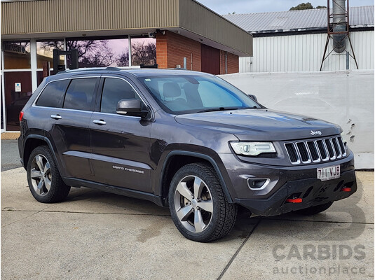 11/2014 Jeep Grand Cherokee Limited (4x4) WK MY15 4d Wagon Grey 3.0L