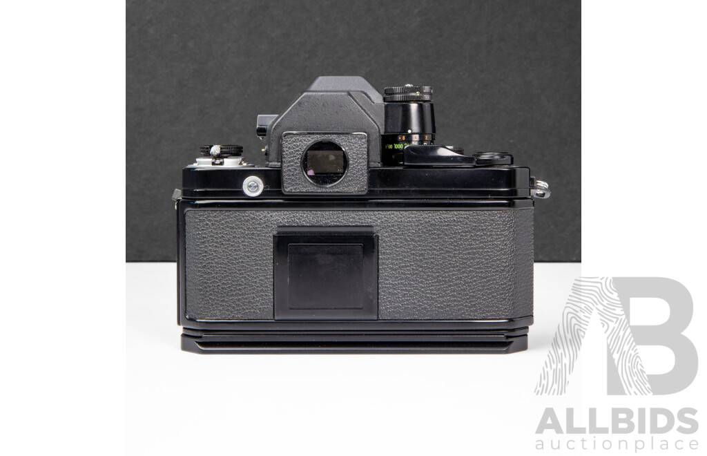 Nikon F2 Photomic S 35mm Black SLR Camera with Nikkor S.C Auto 55mm F/1.2 Lens