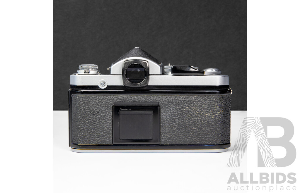 Nikon F2 Silver 35mm SLR Camera with Nikkor S 50mm F/1.4 Lens
