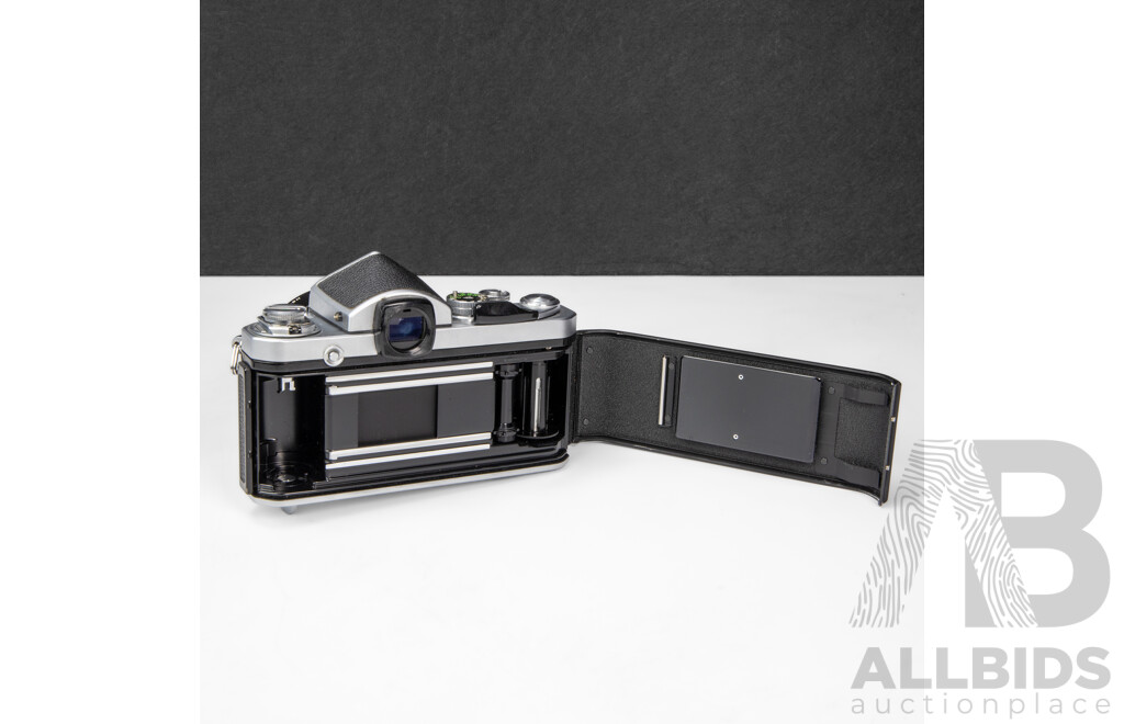 Nikon F2 Silver 35mm SLR Camera with Nikkor S 50mm F/1.4 Lens