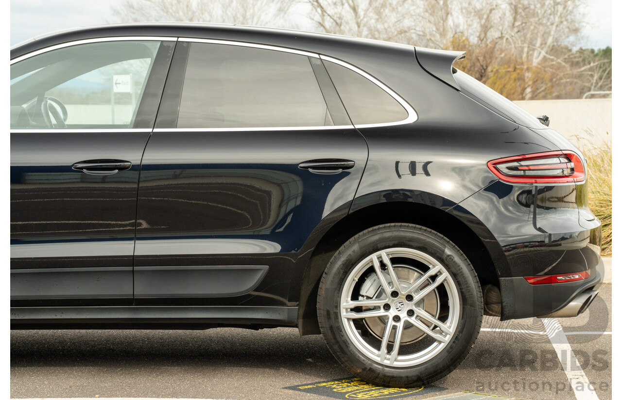 9/2015 Porsche Macan S Diesel (AWD) MY16 4d Wagon Jet Black Metallic Turbo Diesel 3.0L