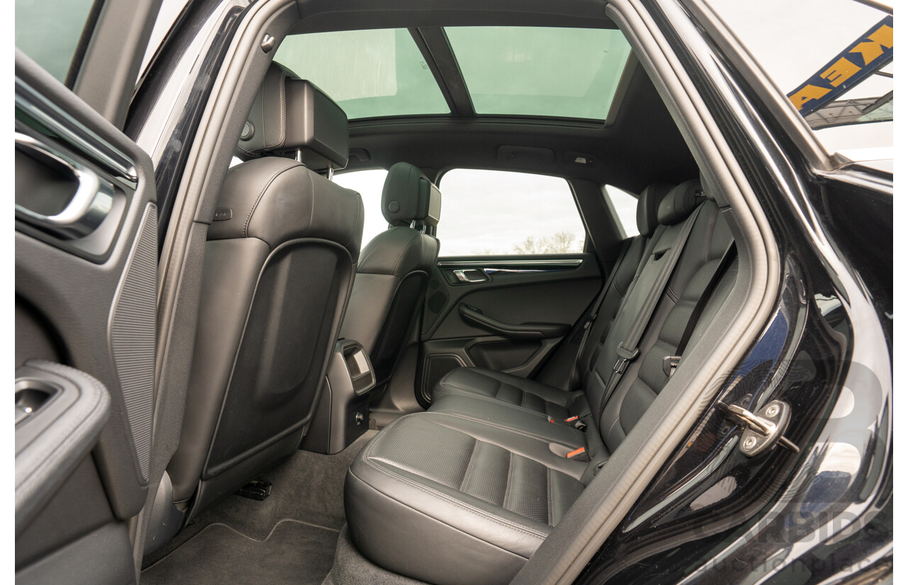 9/2015 Porsche Macan S Diesel (AWD) MY16 4d Wagon Jet Black Metallic Turbo Diesel 3.0L