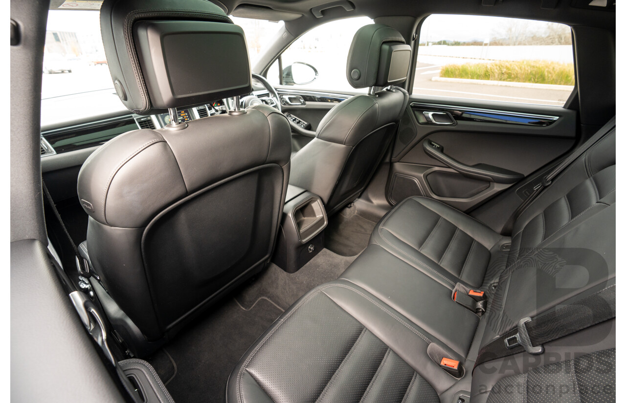 9/2015 Porsche Macan S Diesel (AWD) MY16 4d Wagon Jet Black Metallic Turbo Diesel 3.0L