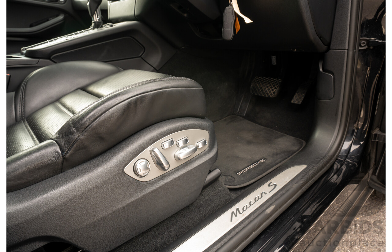 9/2015 Porsche Macan S Diesel (AWD) MY16 4d Wagon Jet Black Metallic Turbo Diesel 3.0L