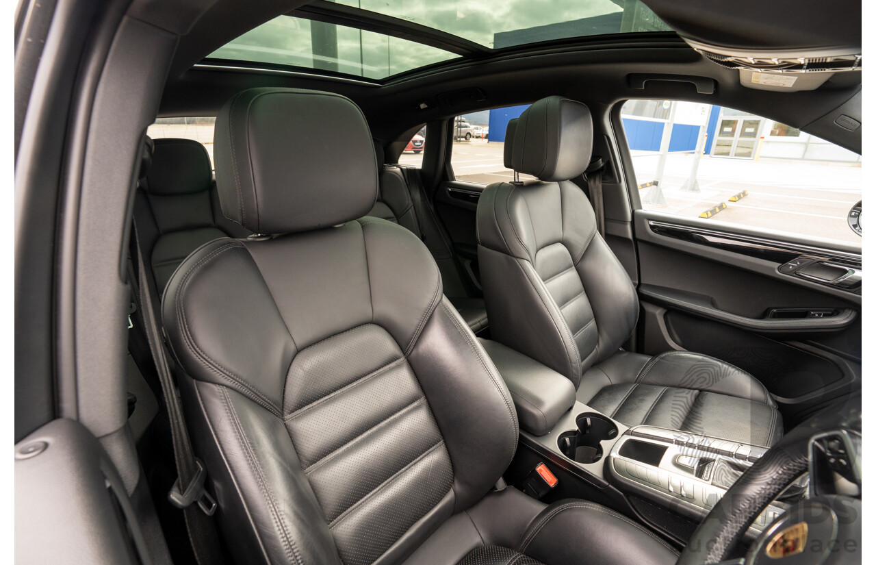 9/2015 Porsche Macan S Diesel (AWD) MY16 4d Wagon Jet Black Metallic Turbo Diesel 3.0L