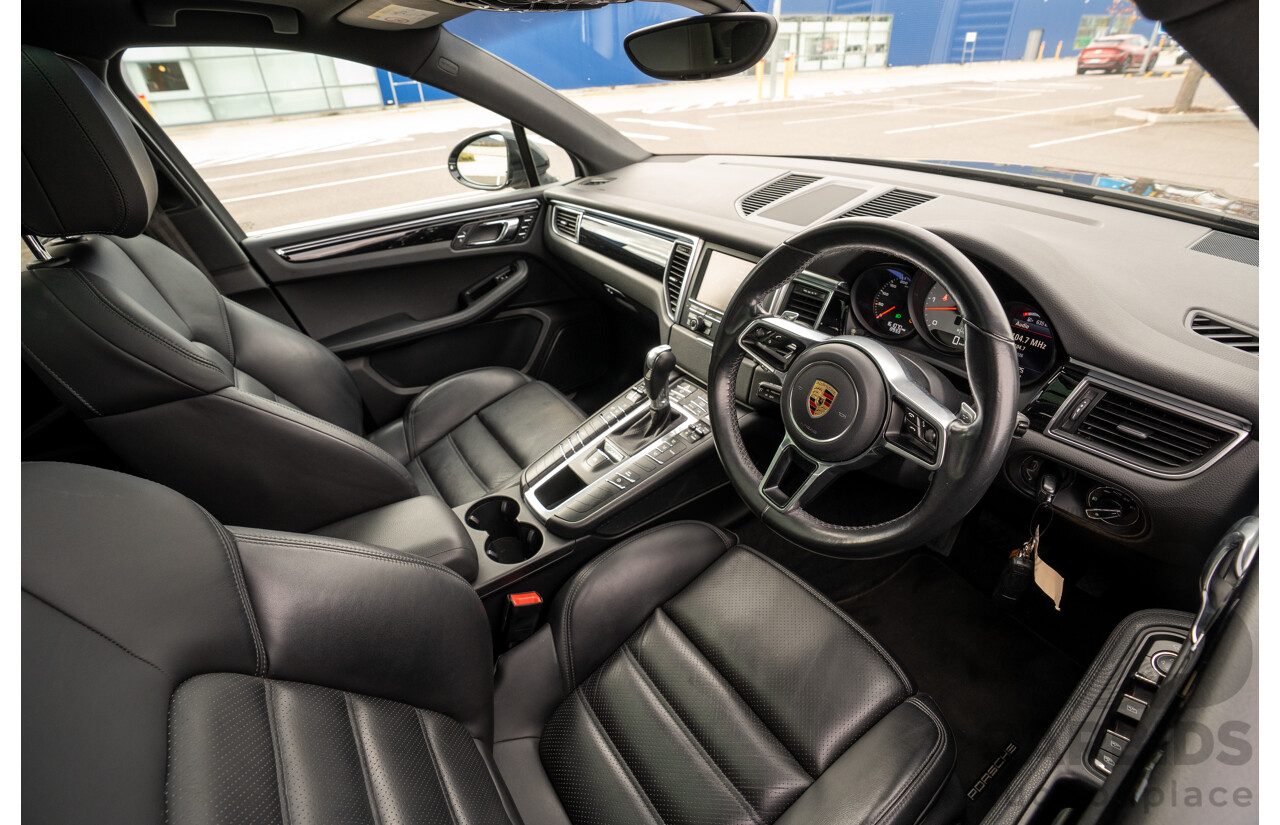 9/2015 Porsche Macan S Diesel (AWD) MY16 4d Wagon Jet Black Metallic Turbo Diesel 3.0L