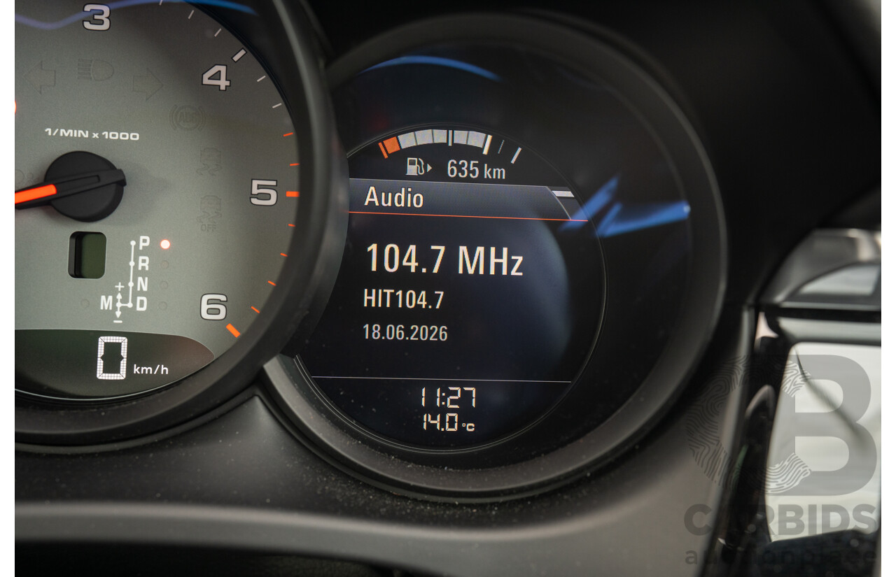 9/2015 Porsche Macan S Diesel (AWD) MY16 4d Wagon Jet Black Metallic Turbo Diesel 3.0L