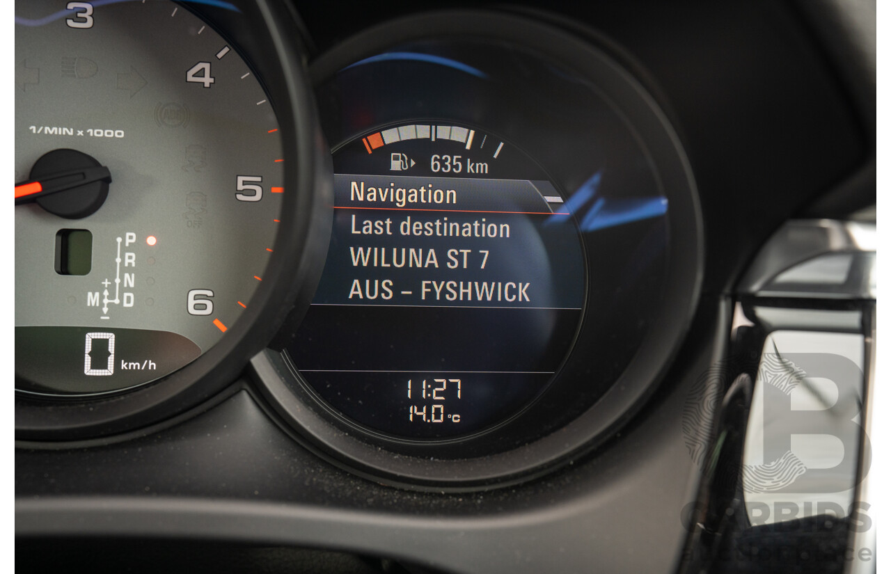 9/2015 Porsche Macan S Diesel (AWD) MY16 4d Wagon Jet Black Metallic Turbo Diesel 3.0L