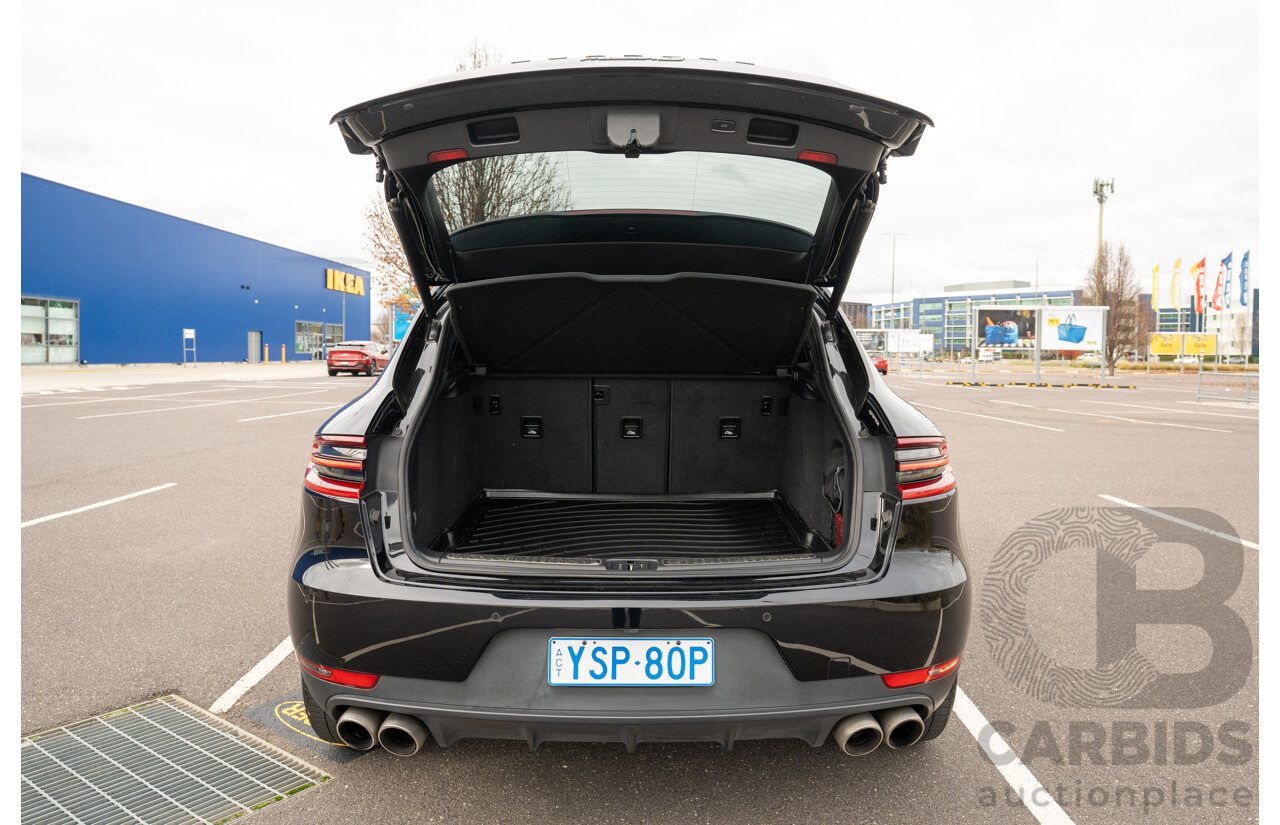 9/2015 Porsche Macan S Diesel (AWD) MY16 4d Wagon Jet Black Metallic Turbo Diesel 3.0L