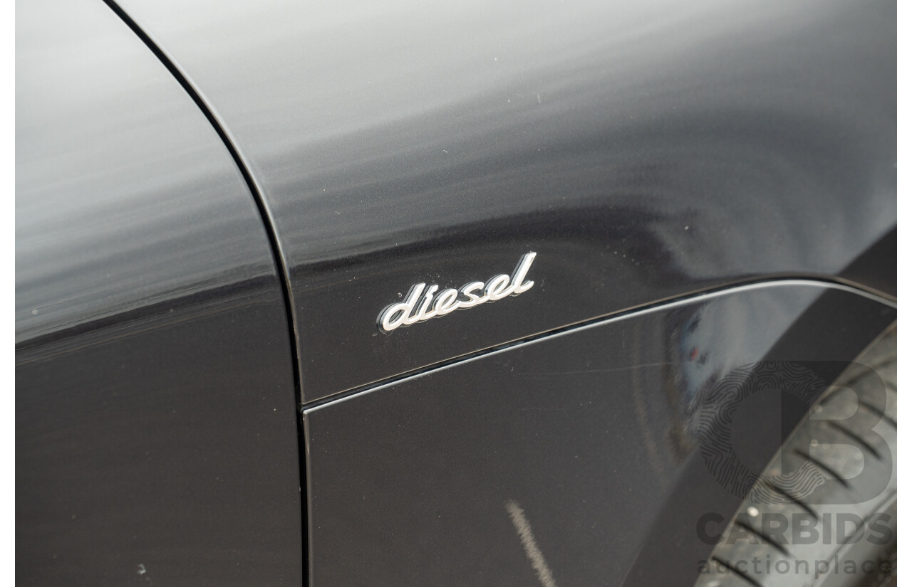 9/2015 Porsche Macan S Diesel (AWD) MY16 4d Wagon Jet Black Metallic Turbo Diesel 3.0L