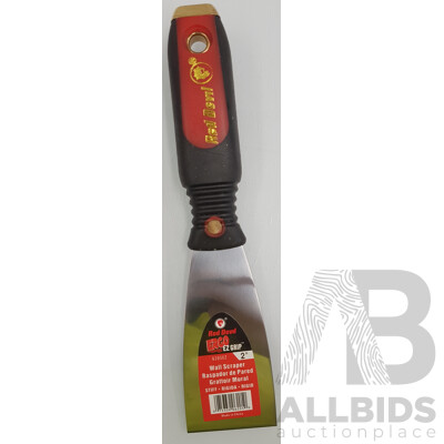 Red Devil 2 Inch Ez Grip Stiff Puffy Knife (Set of 6) - Lot of 2