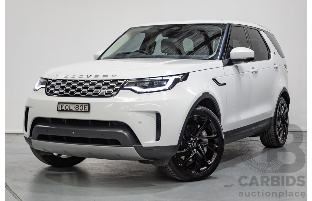 6/2021 Land Rover Discovery D300 SE (AWD) L462 MY21 4d Wagon Fuji White Twin Turbo Diesel 3.0L - 7 Seater