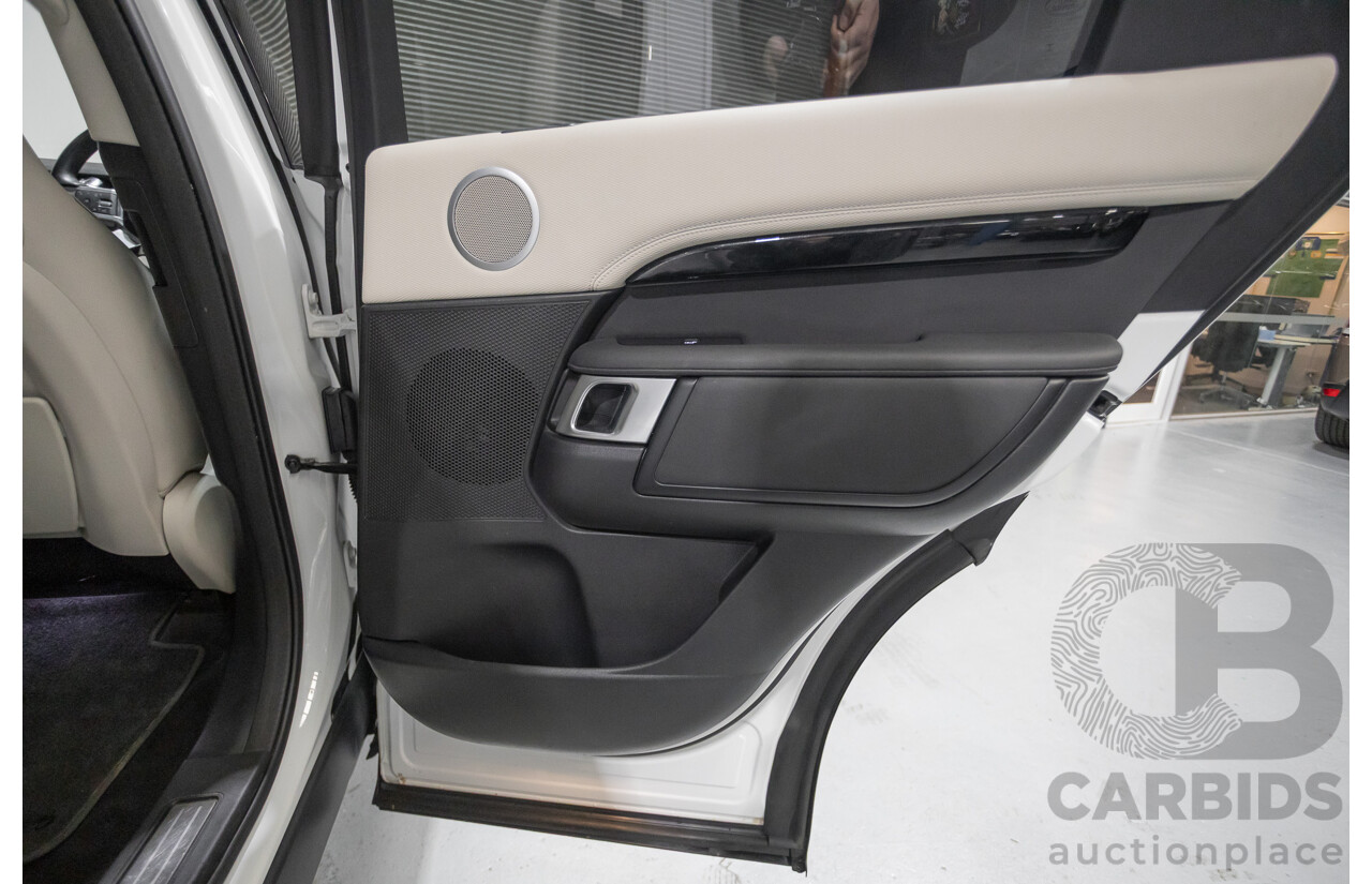6/2021 Land Rover Discovery D300 SE (AWD) L462 MY21 4d Wagon Fuji White Twin Turbo Diesel 3.0L - 7 Seater