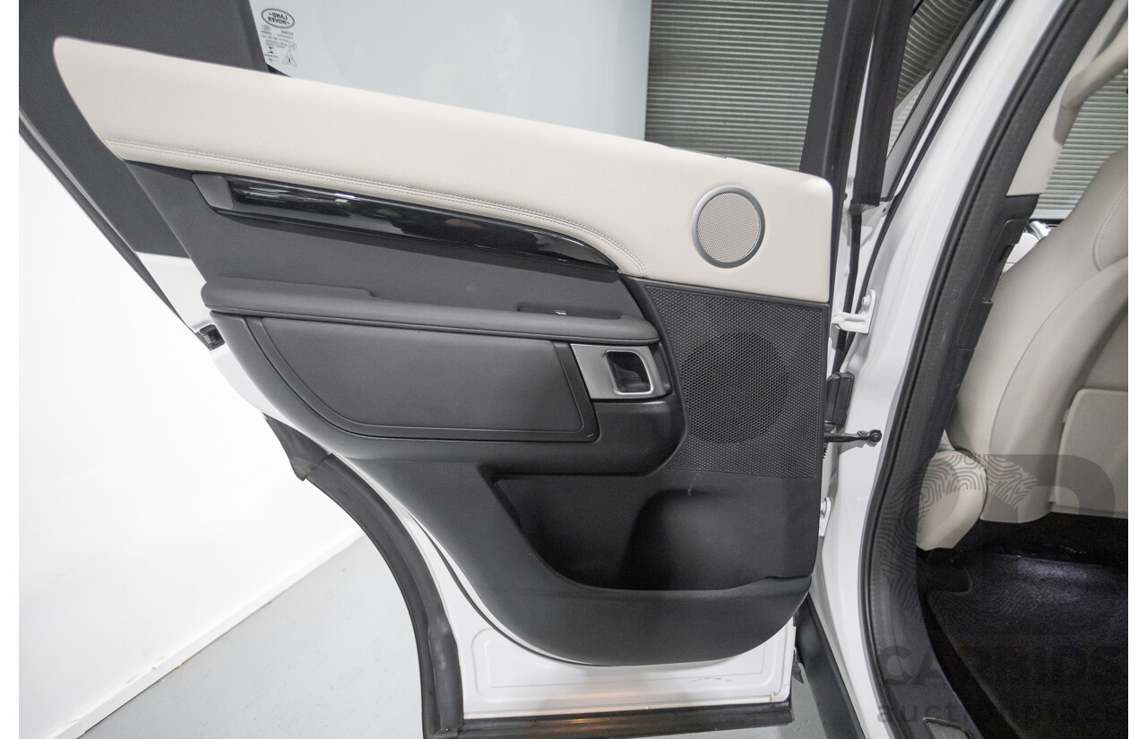 6/2021 Land Rover Discovery D300 SE (AWD) L462 MY21 4d Wagon Fuji White Twin Turbo Diesel 3.0L - 7 Seater
