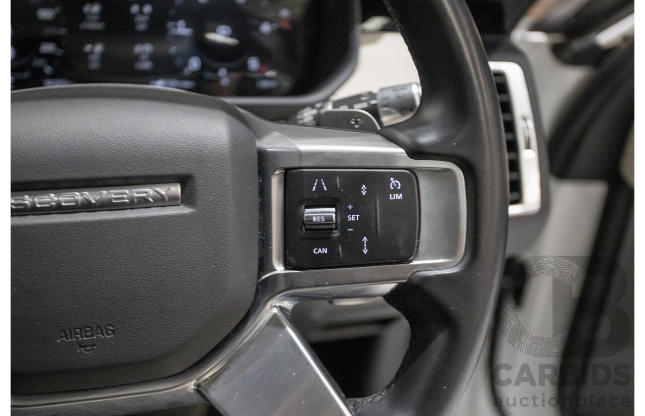 6/2021 Land Rover Discovery D300 SE (AWD) L462 MY21 4d Wagon Fuji White Twin Turbo Diesel 3.0L - 7 Seater