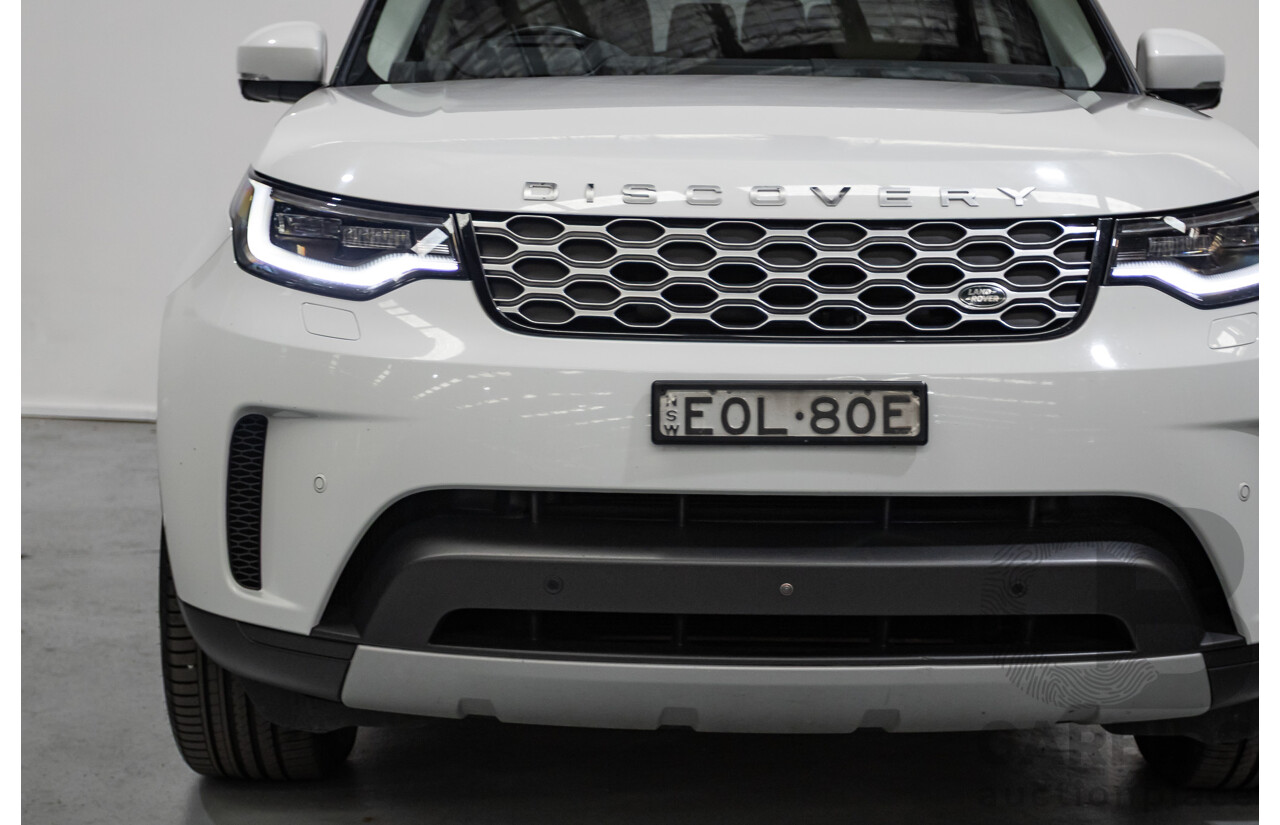 6/2021 Land Rover Discovery D300 SE (AWD) L462 MY21 4d Wagon Fuji White Twin Turbo Diesel 3.0L - 7 Seater