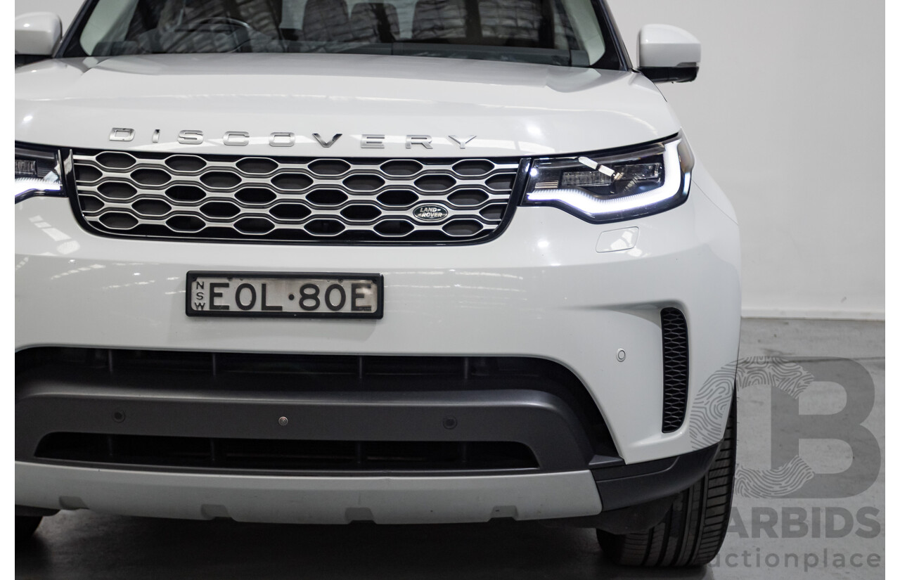 6/2021 Land Rover Discovery D300 SE (AWD) L462 MY21 4d Wagon Fuji White Twin Turbo Diesel 3.0L - 7 Seater