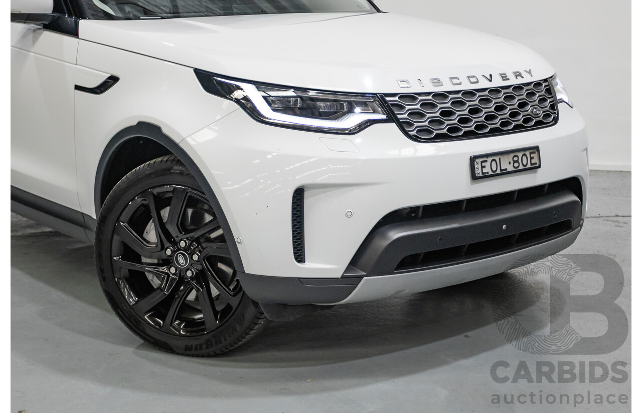 6/2021 Land Rover Discovery D300 SE (AWD) L462 MY21 4d Wagon Fuji White Twin Turbo Diesel 3.0L - 7 Seater