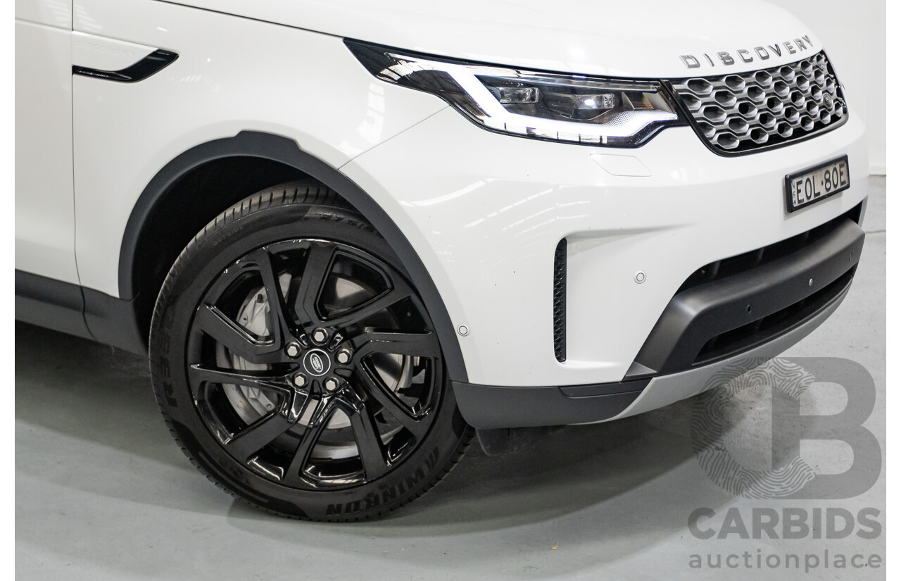 6/2021 Land Rover Discovery D300 SE (AWD) L462 MY21 4d Wagon Fuji White Twin Turbo Diesel 3.0L - 7 Seater