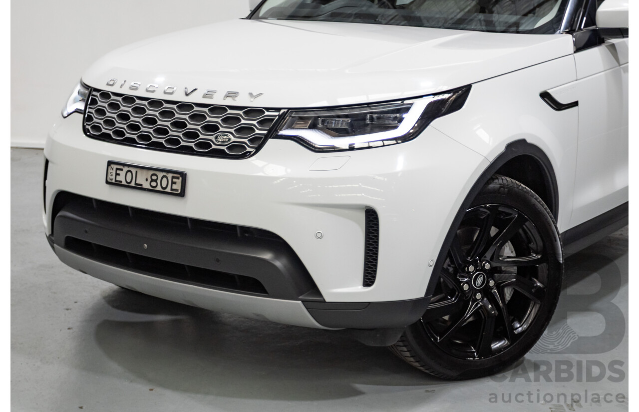 6/2021 Land Rover Discovery D300 SE (AWD) L462 MY21 4d Wagon Fuji White Twin Turbo Diesel 3.0L - 7 Seater
