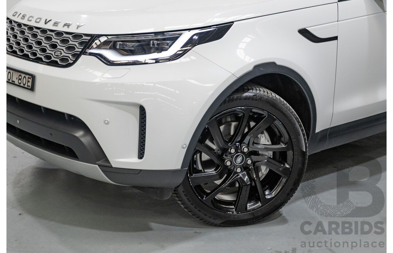 6/2021 Land Rover Discovery D300 SE (AWD) L462 MY21 4d Wagon Fuji White Twin Turbo Diesel 3.0L - 7 Seater