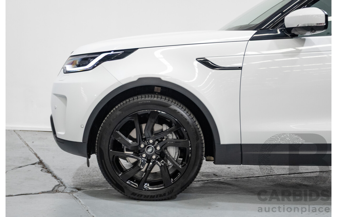 6/2021 Land Rover Discovery D300 SE (AWD) L462 MY21 4d Wagon Fuji White Twin Turbo Diesel 3.0L - 7 Seater