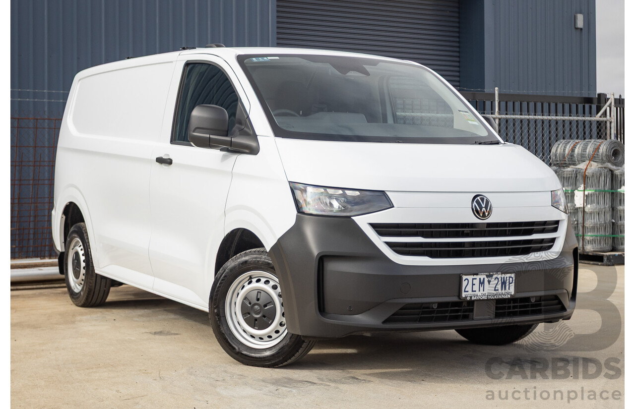 12/2025 Volkswagen Transporter TDI390 SWB Lite MY25 3d Van White Turbo Diesel 2.0L