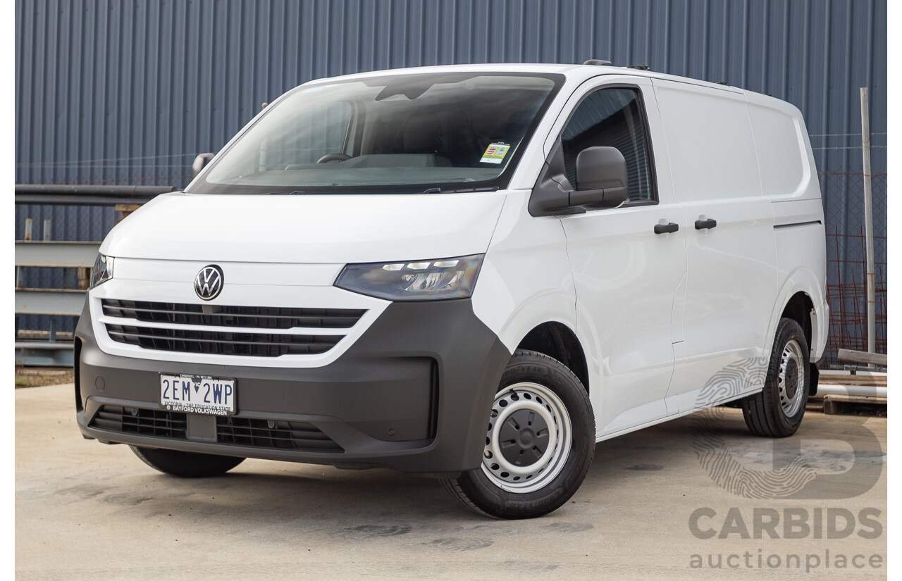 12/2025 Volkswagen Transporter TDI390 SWB Lite MY25 3d Van White Turbo Diesel 2.0L