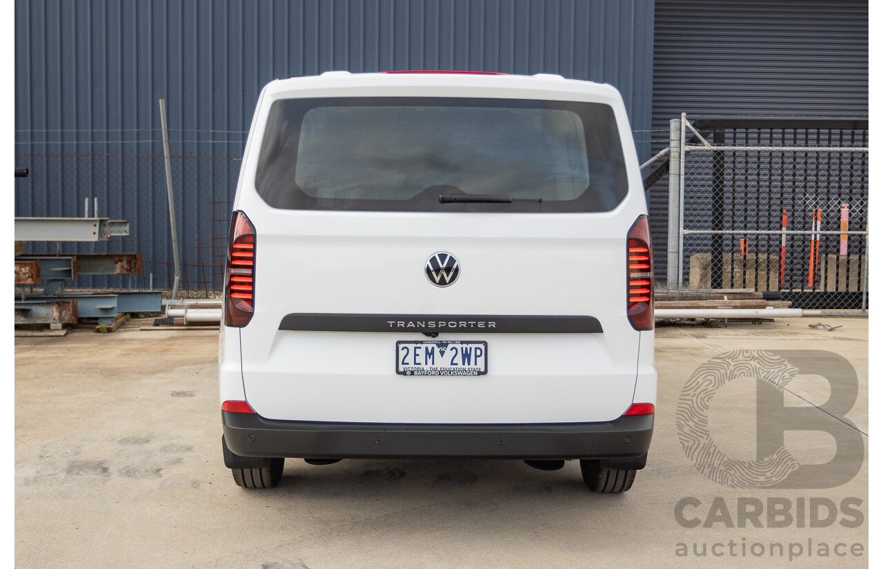 12/2025 Volkswagen Transporter TDI390 SWB Lite MY25 3d Van White Turbo Diesel 2.0L