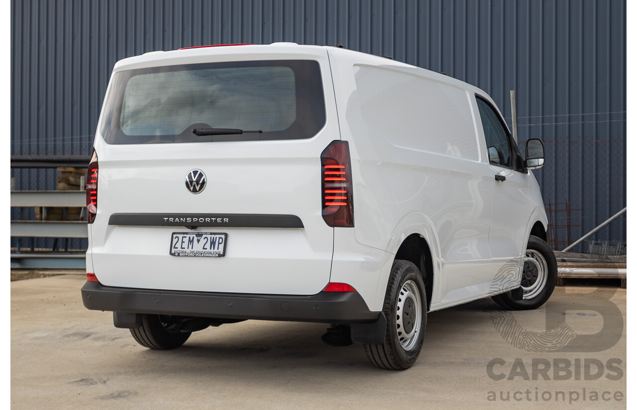 12/2025 Volkswagen Transporter TDI390 SWB Lite MY25 3d Van White Turbo Diesel 2.0L