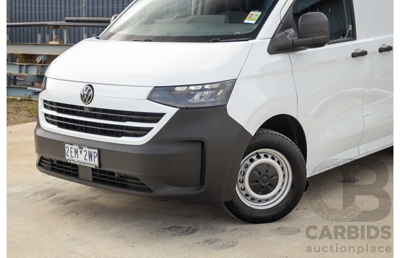 12/2025 Volkswagen Transporter TDI390 SWB Lite MY25 3d Van White Turbo Diesel 2.0L