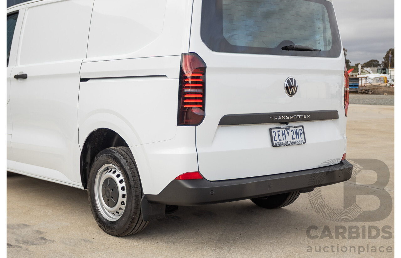 12/2025 Volkswagen Transporter TDI390 SWB Lite MY25 3d Van White Turbo Diesel 2.0L