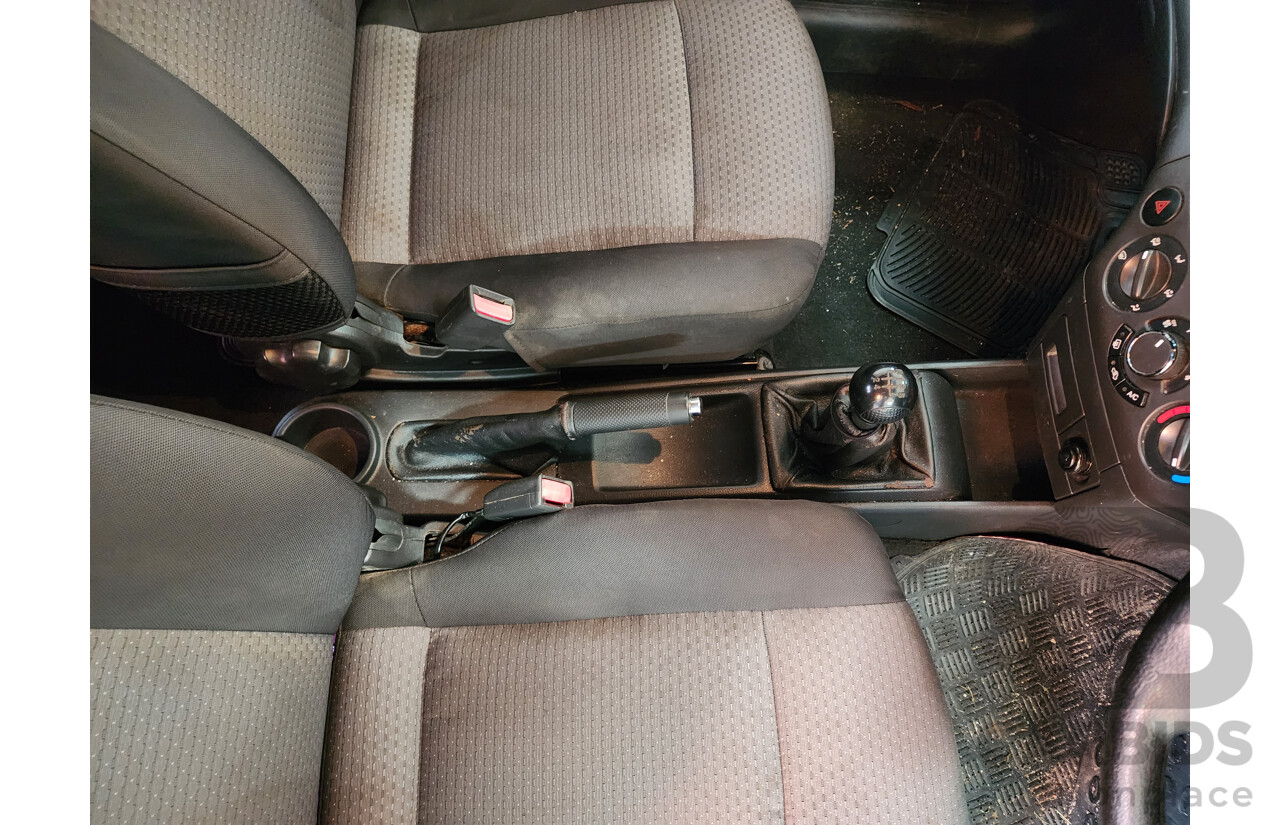06/2009 Holden Barina  TK MY09 3d Hatchback Grey 1.6L