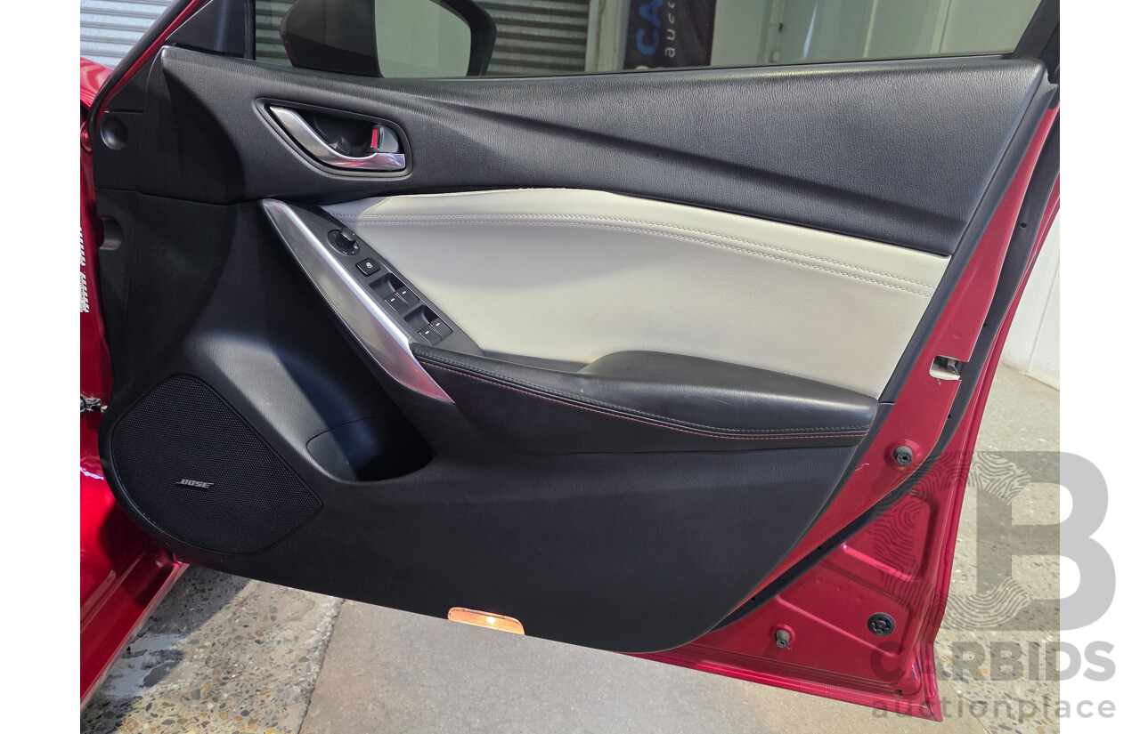 1/2013 Mazda 6 Touring FWD 6C 4d Sedan Red 2.2L