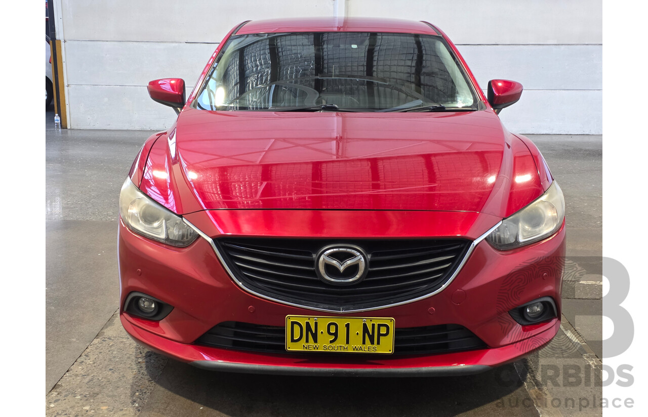 1/2013 Mazda 6 Touring FWD 6C 4d Sedan Red 2.2L