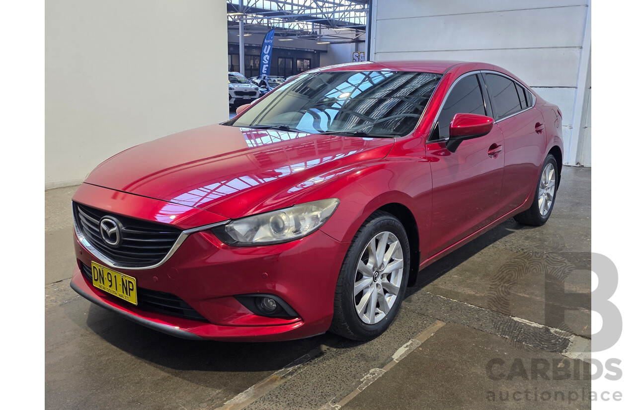 1/2013 Mazda 6 Touring FWD 6C 4d Sedan Red 2.2L